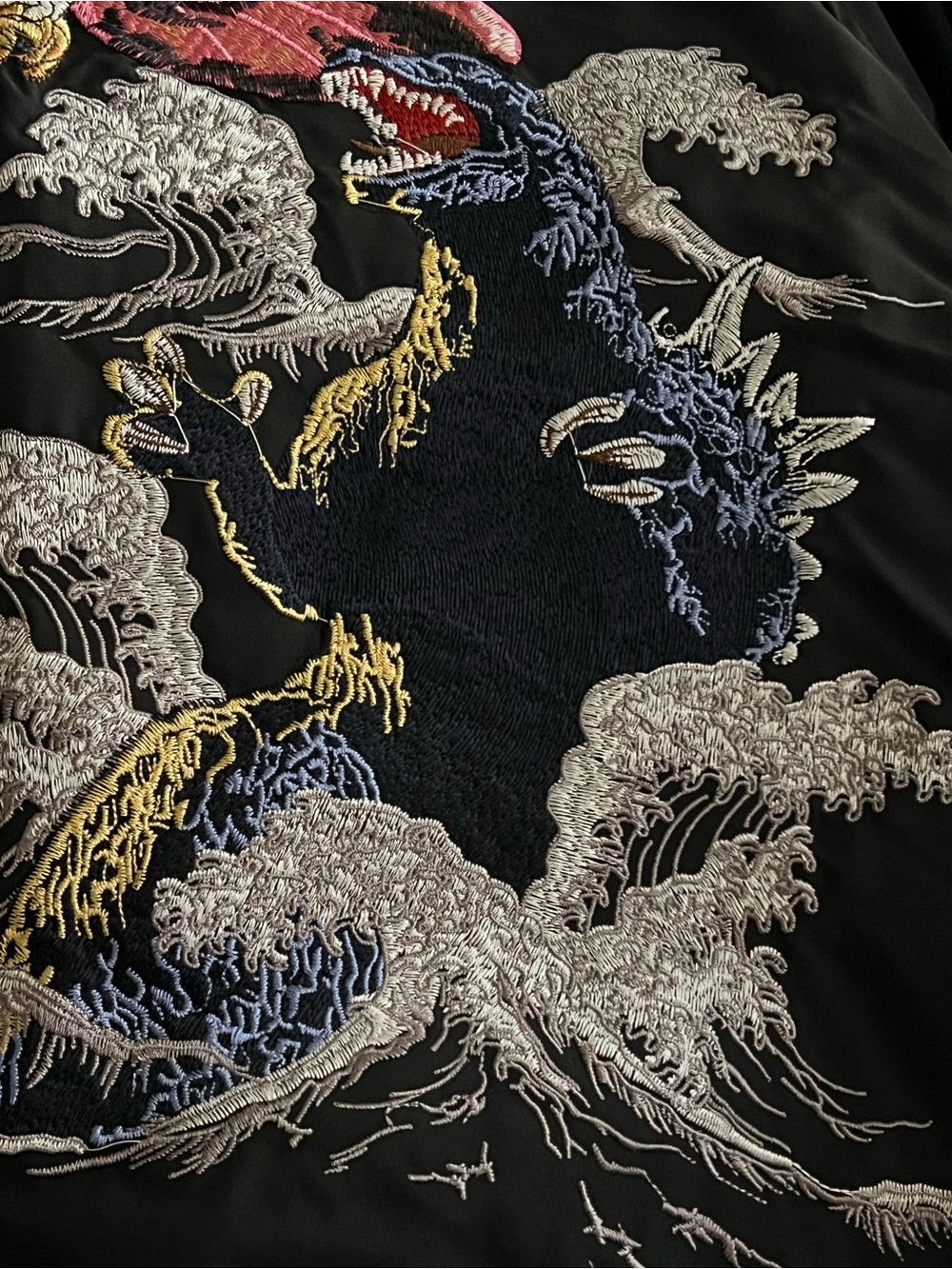 Godzilla & Mothra
Embroidered Quilted Jacket